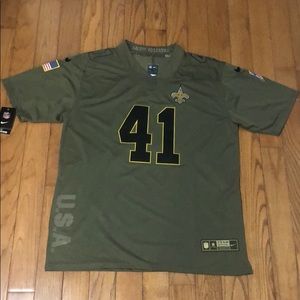 NWT Salute to Service Kamara Saints Jersey
